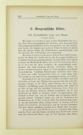 II. Geographische Bilder