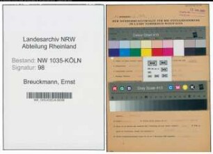 Entnazifizierung Ernst Breuckmann , geb. 21.04.1905 (Buchhalter)