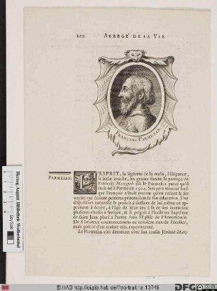 Bildnis (Girolamo) Francesco Mazzola, gen. il Parmigianino