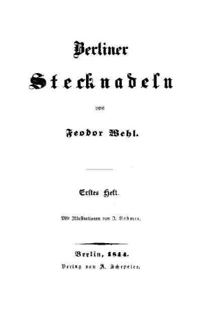 Berliner Stecknadeln