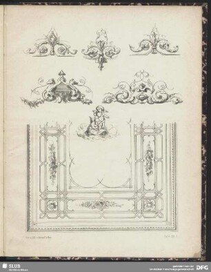 Ornamente zu Zimmer-Decorationen