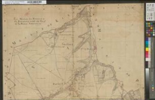 [Dép. de la Roer. Arr. comm. d' Aix-la- Chapel le. Canton de Borcette. Plan géométrique de la mairie de Richterich]. [Levé en exécution de l'arrêté du gouvernement du 12 brumaire an 11]