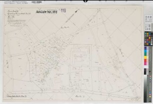 Dülmen, Stadt und Kspl., Haus Dülmen (Dülmen), Umlegung Dülmen, Reinkarte Dülmen Stadt Flur 23