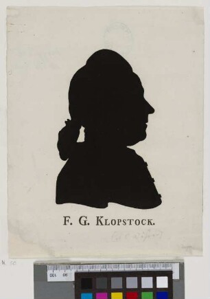 F. G. Klopstock : [Schattenriss]