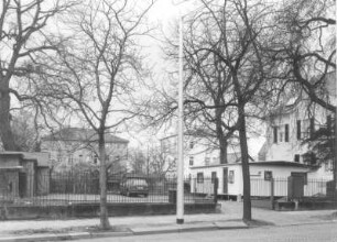 Dresden-Neustadt, Radeberger Straße 14. Grundstück. Straßenansicht