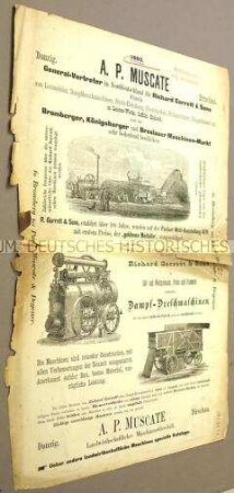 Landwirtschaftliche Maschinen