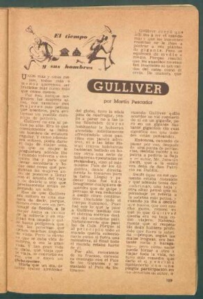 Gulliver : El tiempo y sus hombres