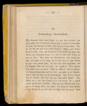 21. Daumerlings Wanderschaft.