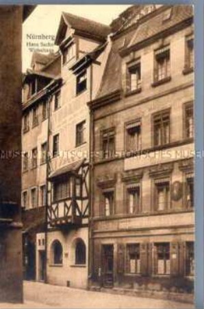 Das Hans-Sachs-Haus in Nürnberg