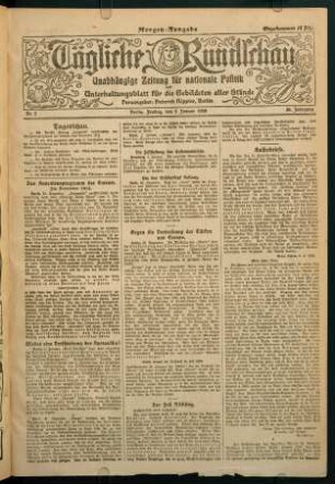 2. Januar (Nr. 2-3)