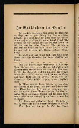 106-120, Zu Bethlehem im Stalle