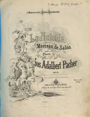 La naïade : morceau de salon pour piano ; op. 51