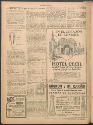 Inventos y recetas útiles