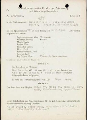 Krug, Hans