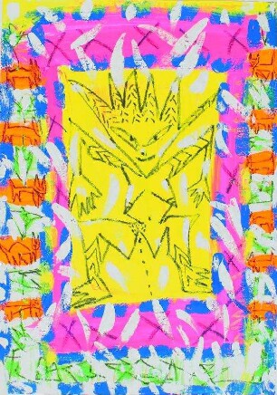 "Maya 1" Azutekische Götterfigur