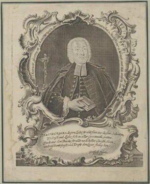 Bildnis des Jmmanuel Gottlob Brastberger