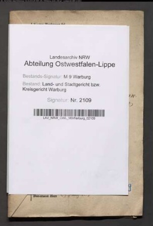 Erblasser: Brinkmann, Johann; Erblasser: Brinkmann, Elisabeth, geb. Egeler: