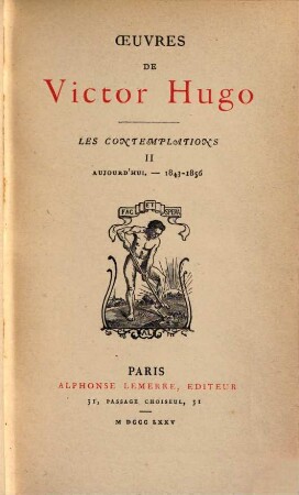 Oeuvres de Victor Hugo, 7