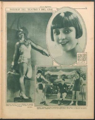 Figuras del teatro y del cine [Fotografías]