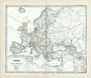 Europa nach dem Wiener Congress 1815