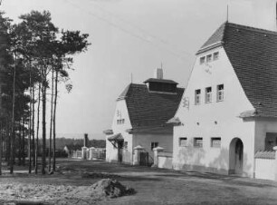 Coswig. Wettinstift (1913), Friedewaldstraße 10. Wirtschaftsgebäude