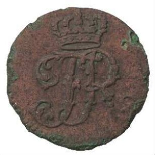 Fundmünze, Pfennig, 1752