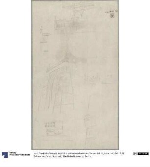 Indische und orientalische Architekturdetails