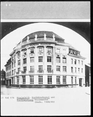 Buchdruckerei und Buchhandlung Volkswacht