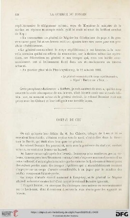 Combat de Chu - Combat de Yen-Thé
