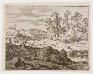 Landschaft mit Hirten