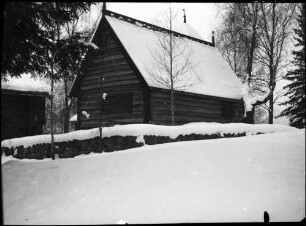 Lillehammer: Freilichtmuseum, Haus, quer