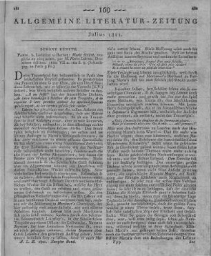 Lebrun, P.: Marie Stuart, tragédie en cinq actes. 2. ed. Paris: Ladvocat; Barbey 1820