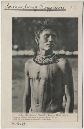 Indio Chamacoco, "Wèddi", Puerto 14 de Mayo