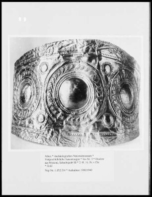 Diadem aus Mykene, Schachtgrab III