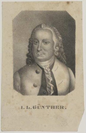 Bildnis des I. L. Günther