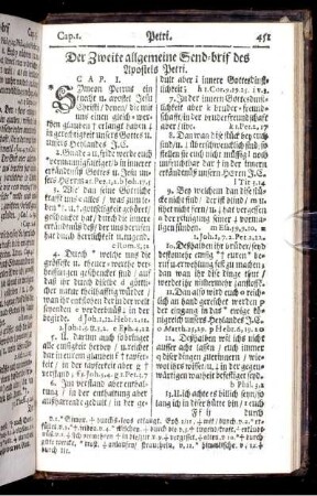 Der Zweite allgemeine Send-Brif des Apostels Petri