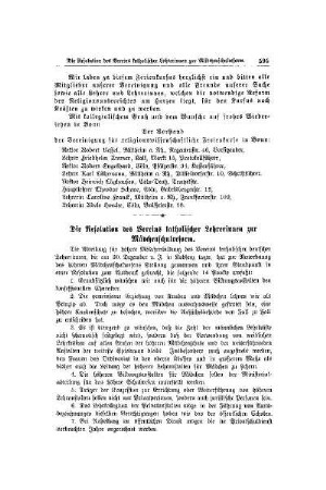 Die Resolution des Vereins katholischer Lehrerinnen zur Mädchenschulreform