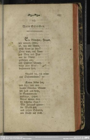 43. Mein Gärtchen