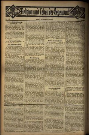 Dritte Ausgabe vom Sonntag, den 11. Dezember 1932.