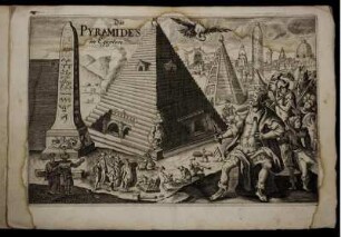 Illustration "Die Pyramides in Egypten"