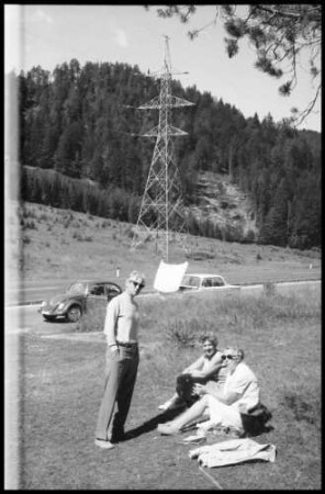 Laas: Gailbergsattel mit Blick zu den Karnischen Alpen, bei Laas, mit Raschers