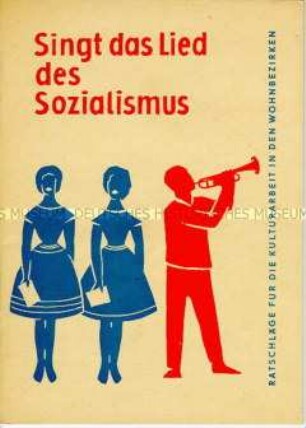 Anleitung der Nationalen Front für ehrenamtliche Kulturarbeit in den Wohngebieten zur Vorbereitung der Kommunalwahlen