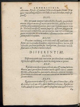Differentiae.