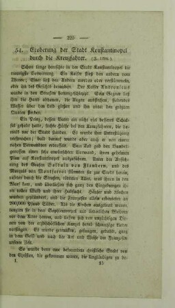 54. Eroberung der Stadt Konstantinopel durch die Kreuzfahrer