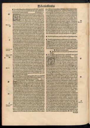 Incipit epistola beati pauli apostoli ad Colossenses.