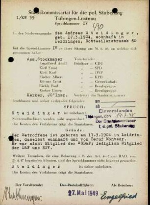 Steidinger, Andreas