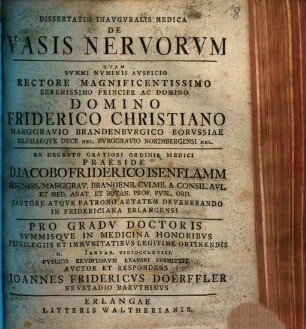 Dissertatio de nervorum vasis