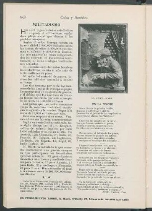 En la noche. [Poesía]