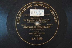 Gounod's Serenade (flute obligato) / Gounod