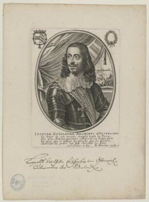 Bildnis des Leopold Wilhelm, Erzherzog von Österreich